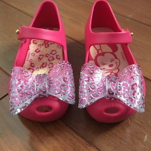 Mini Melissa Ultra Girl Bow Minnie size 7